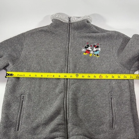VINTAGE Disney Fleece Jacket Women’s Size M - Picture 12 of 12